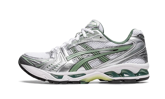 Asics Gel-Kayano 14 White Pure Silver - Kikicks