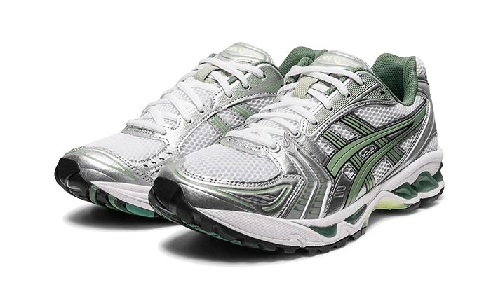 Asics Gel-Kayano 14 White Pure Silver - Kikicks