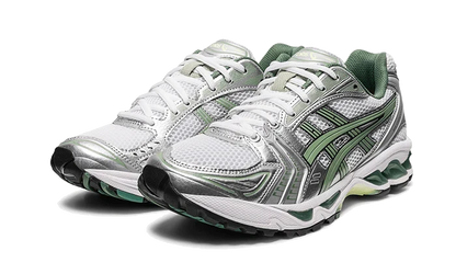 Asics Gel-Kayano 14 White Pure Silver - Kikicks